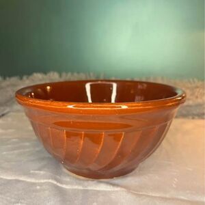 Vintage RRP Roseville mixing bowl
